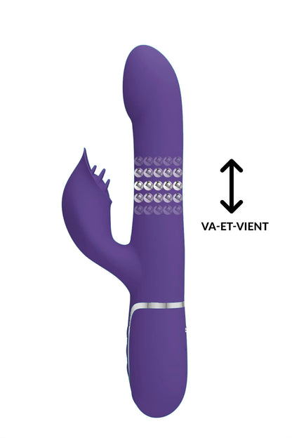 Vibrateur Double Stimulation 4-en-1 - Falin | Pretty Love