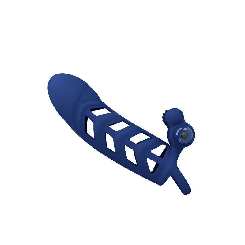 Gaine de pénis vibrante - Pretty Love Altaf | 10 vibrations & Stimulateur Clitoridien