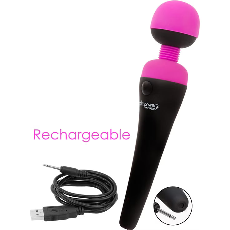 Vibrateur Wand - PalmPower Massager | Rechargeable & Étanche