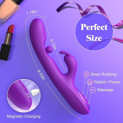 Vibrateur Double Stimulation & Bille Rotative - Spinning Bead | Point G & Clitoris