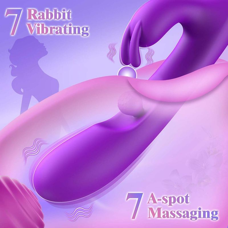 Vibrateur Double Stimulation & Bille Rotative - Spinning Bead | Point G & Clitoris