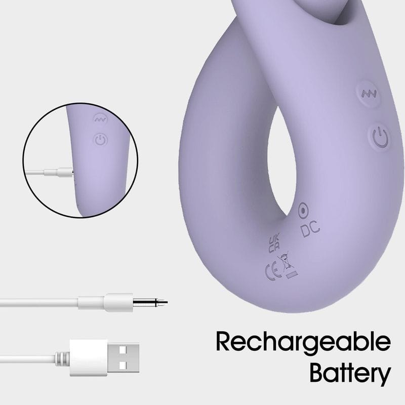 Vibrateur Double Stimulation - Infinity Judy | Flexible & Polyvalent