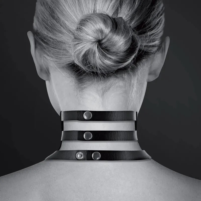 Accessoire - Bijoux Pour Toi - Collier avec Anneau et Triple Lanières Bijoux pour toi Sensations plus