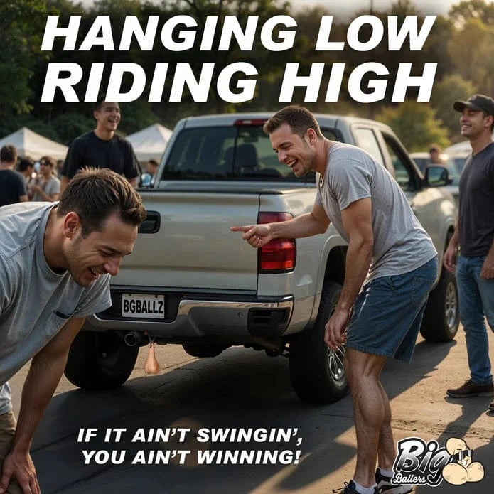 Accessoire Humoristique Truck Nuts | Décoration pour Voiture et Camion XR Brands Sensations plus