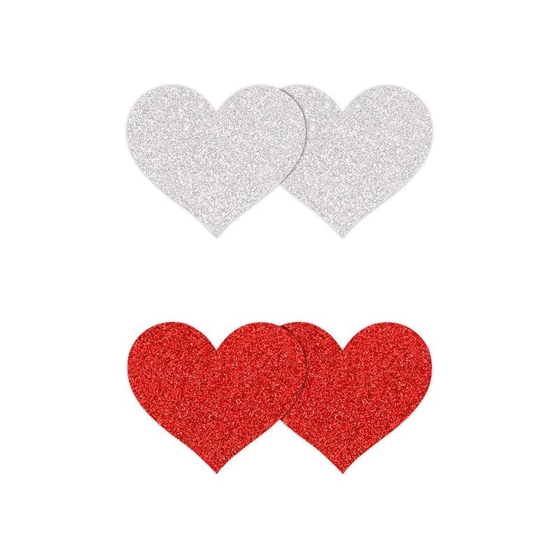 Accessoire pour Lingerie - NS Novelties - Pretty Pasties - Glitter Heart NS Novelties Sensations plus