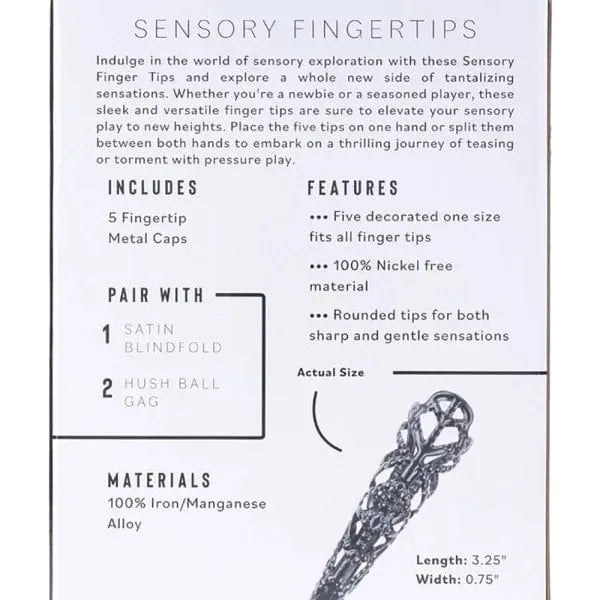 Accessoire - Sportsheets - S&M Sensory Fingertips Sportsheets Sensations plus