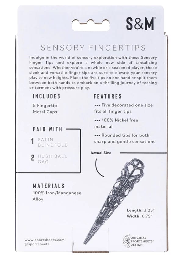 Accessoire - Sportsheets - S&M Sensory Fingertips Sportsheets Sensations plus