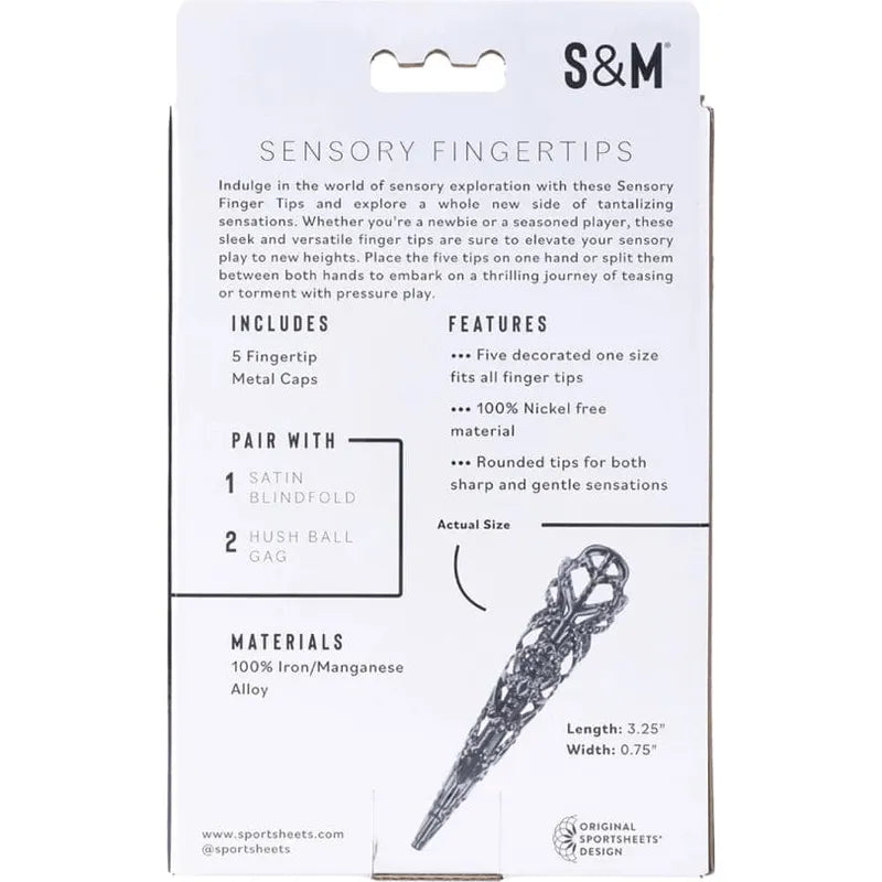 Accessoire - Sportsheets - S&M Sensory Fingertips Sportsheets Sensations plus