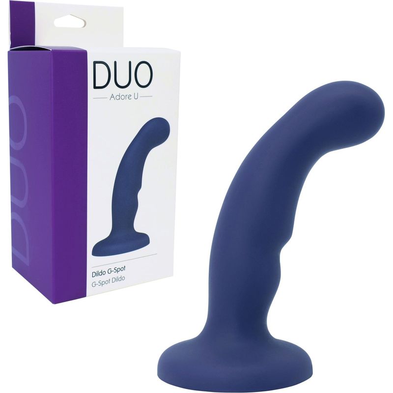 Adore U – Duo - Dildo G-Spot - Bleu Adore U DUO Sensations plus