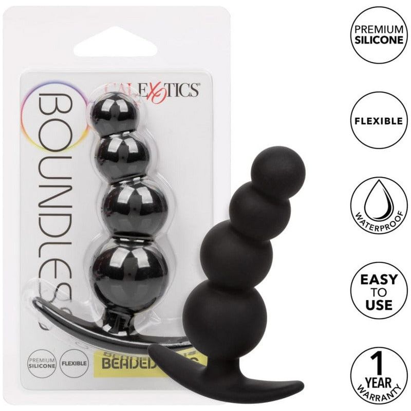 Plug Anal - Boundless - Beaded Plug - Calexotics CalExotics Sensations plus