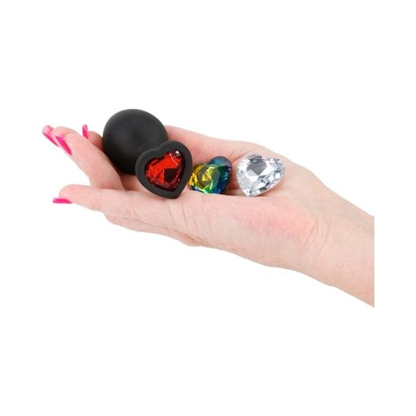 Anal - Glams - Xchange - Heart - Medium NS Novelties Sensations plus