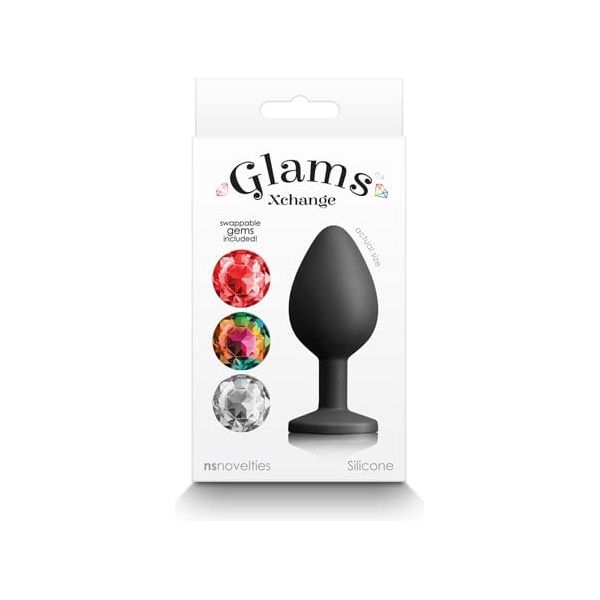 Anal - Glams - Xchange - Heart - Medium NS Novelties Sensations plus