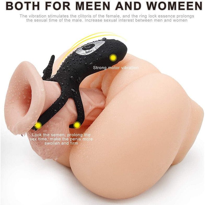 Anneau d'érection à distances - Penis Ring | Vibrant & Ajustable Secwell Sensations plus
