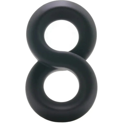 Anneau D'érection  - Adore U Höm - Anneau pénien infini 8 Noir Sensations Plus Sensations plus