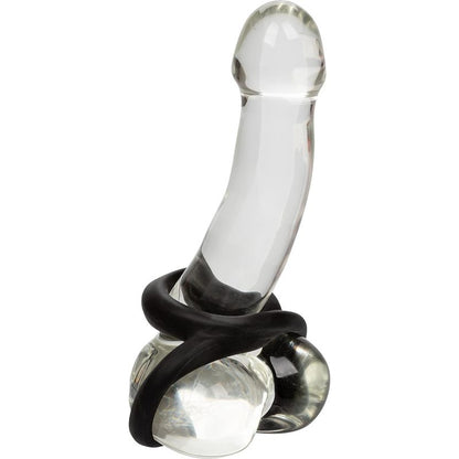 Anneau D'érection  - Adore U Höm - Anneau pénien infini 8 Noir Sensations Plus Sensations plus