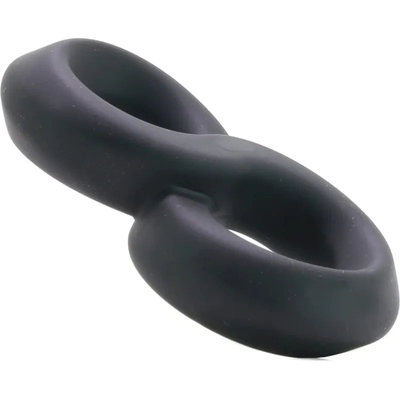 Anneau D'érection  - Adore U Höm - Anneau pénien infini 8 Noir Sensations Plus Sensations plus