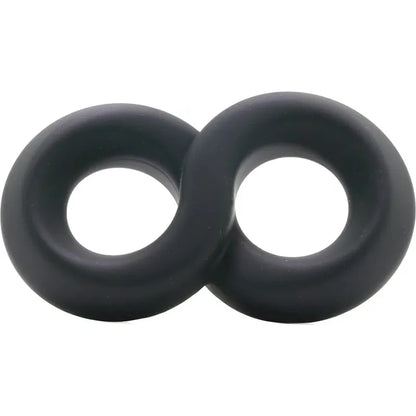 Anneau D'érection  - Adore U Höm - Anneau pénien infini 8 Noir Sensations Plus Sensations plus
