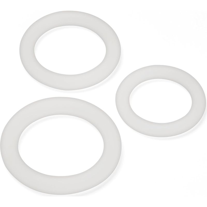 Anneau D'érection - Adore U Höm - Ensemble d'anneaux péniens Transparent Adore U Höm Sensations plus