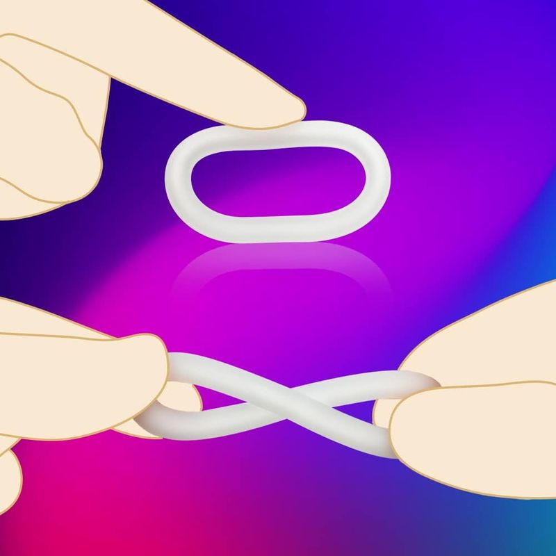 Anneau D'érection - Adore U Höm - Ensemble d'anneaux péniens Transparent Adore U Höm Sensations plus