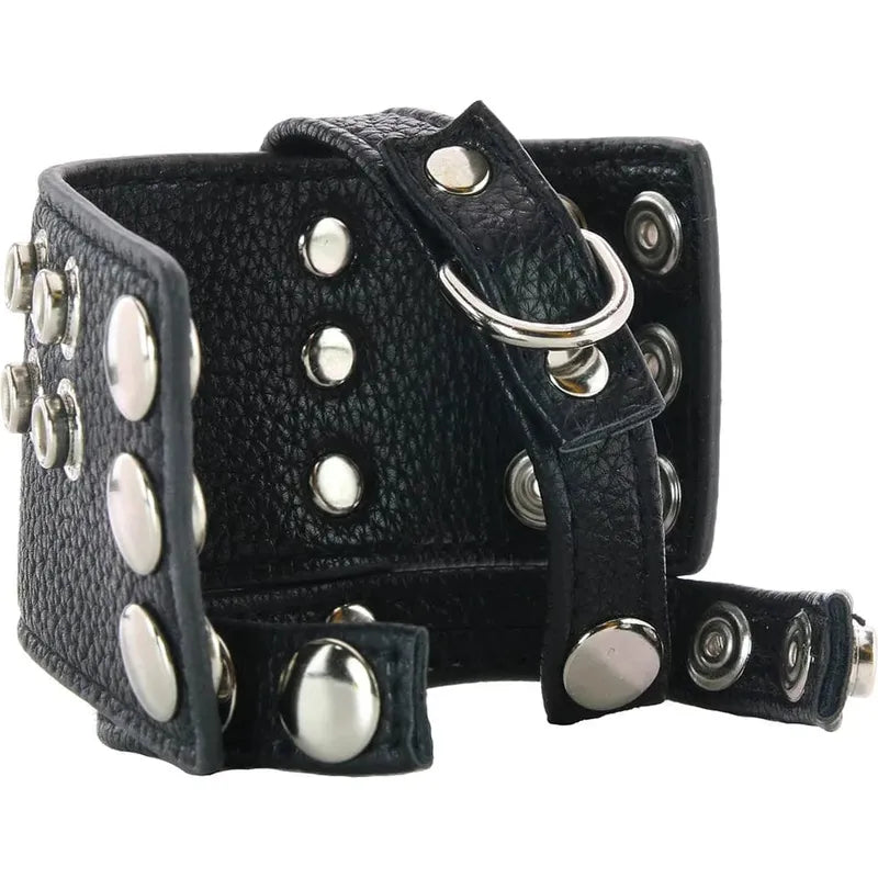 Anneau d'érection avec étireur de testicules - 2.5" (6.4cm) BlueLine Men Sensations plus