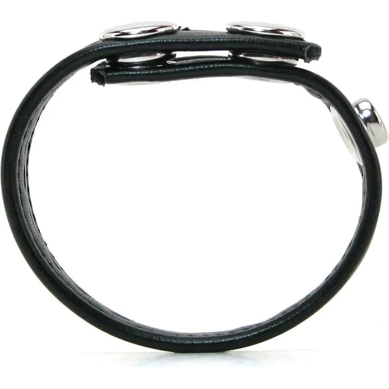 Anneau d’Érection Snap en Similicuir - 20cm ou 22cm BlueLine Men Sensations plus