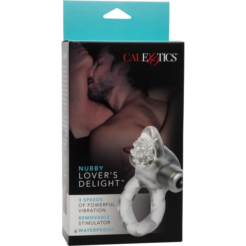 Anneau D'érection Vibrant - CalExotics - Nubby Lover's Delight CalExotics Sensations plus