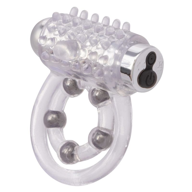 Anneau D'érection Vibrant Rechargeable - 5 Beads Maximus Ring CalExotics Sensations plus