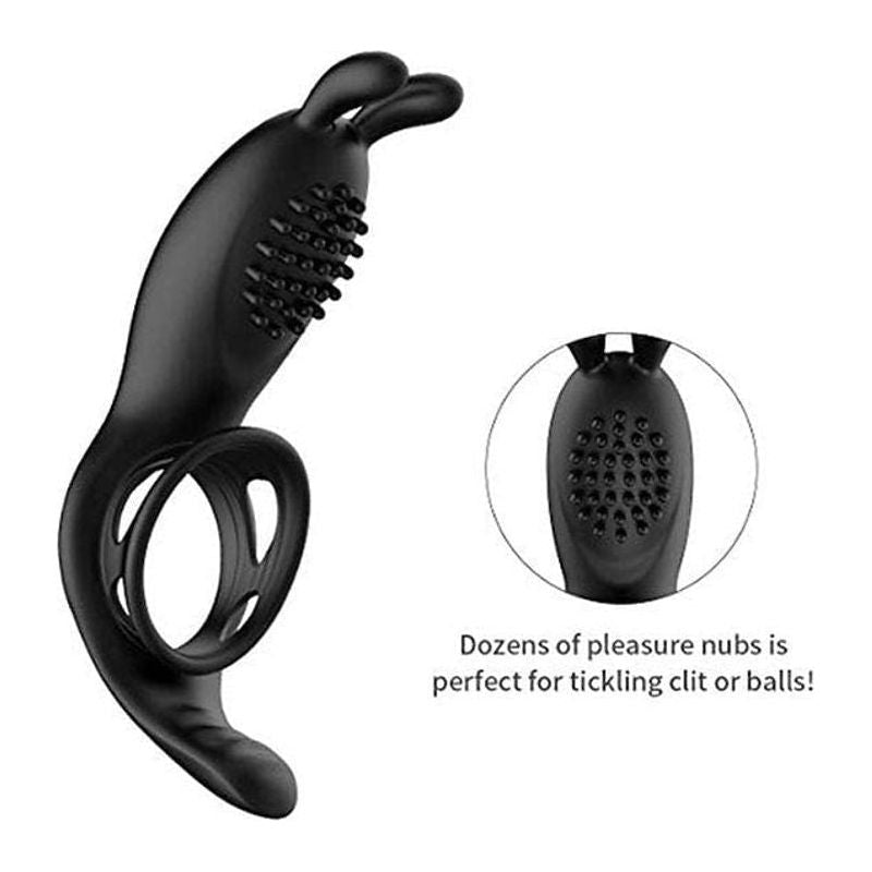 Anneau d’érections Vibrant – Secwell – Vibrating Rabbit Cock Ring Secwell Sensations plus