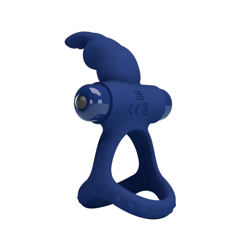 Anneau Double Vibrant avec Lapin - Luchito Pretty Love | Plaisir Partagé pour Couple Pretty Love Sensations plus