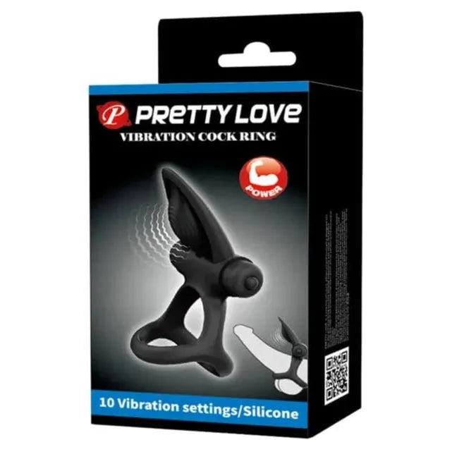 Anneau Double Vibrant - Pretty Love  | Prolonge l’Érection & Stimuler le Clitoris Pretty Love Sensations plus