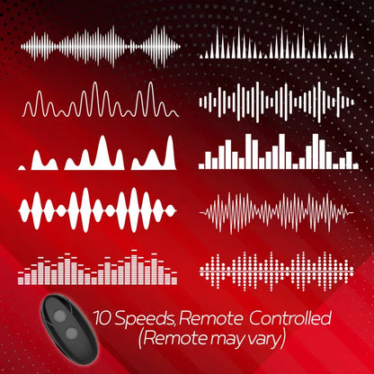 Anneau Double Vibrant & Puissant - Red Dot Cock Ring V2 | 10 modes, Étanche & Sans fil Red Dot Cock Ring Sensations plus