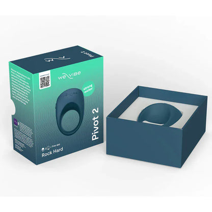 Anneau Érectile Vibrant Connecté - We-Vibe Pivot 2 | Contrôle & Plaisir Partagé à Deux We-Vibe Sensations plus