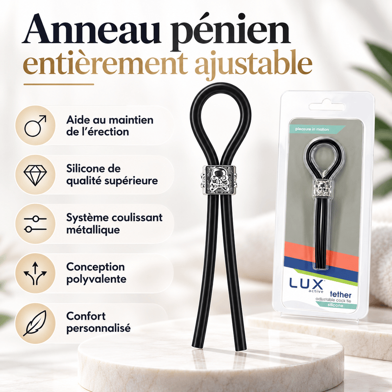 Anneau Pénien Ajustable - Tether | LUX Active LUX active Sensations plus