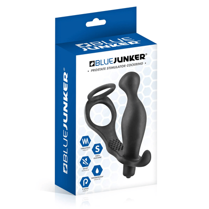 Anneau Pénien Double Vibrant - Blue Junker | Stimulateur de Prostate & Massage du Périnée Sensations Plus Sensations plus