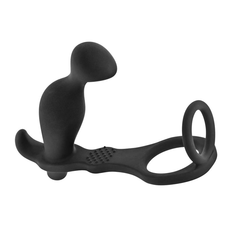 Anneau Pénien Double Vibrant - Blue Junker | Stimulateur de Prostate & Massage du Périnée Sensations Plus Sensations plus