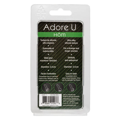 Anneau Pénien en Silicone - 3 Formats : 2,5 cm, 3 cm & 3,5 cm | Adore U Höm Adore U Höm Sensations plus