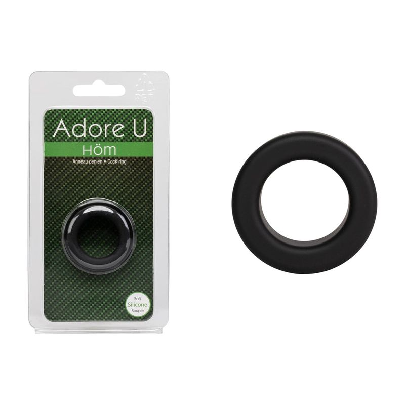Anneau Pénien en Silicone - 3 Formats : 2,5 cm, 3 cm & 3,5 cm | Adore U Höm Adore U Höm Sensations plus