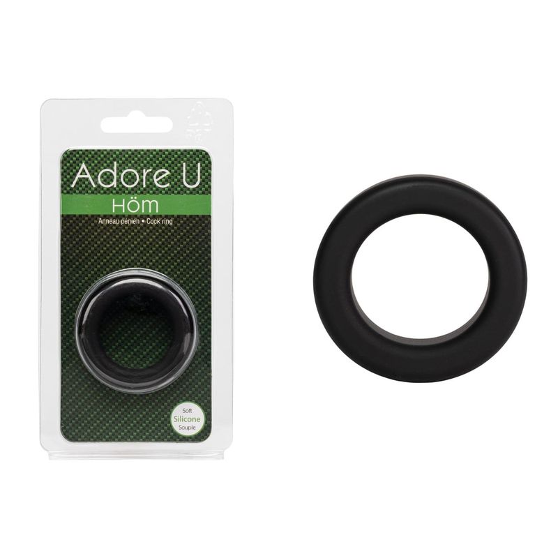 Anneau Pénien en Silicone - 3 Formats : 2,5 cm, 3 cm & 3,5 cm | Adore U Höm Adore U Höm Sensations plus