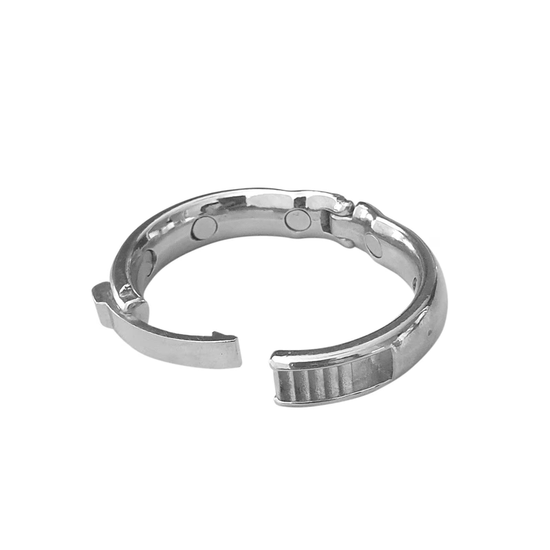 Anneau Réglable en Acier inox - Cuff Locked | Stimulation Magnétique & Plaisir Prolongé Locked Sensations plus