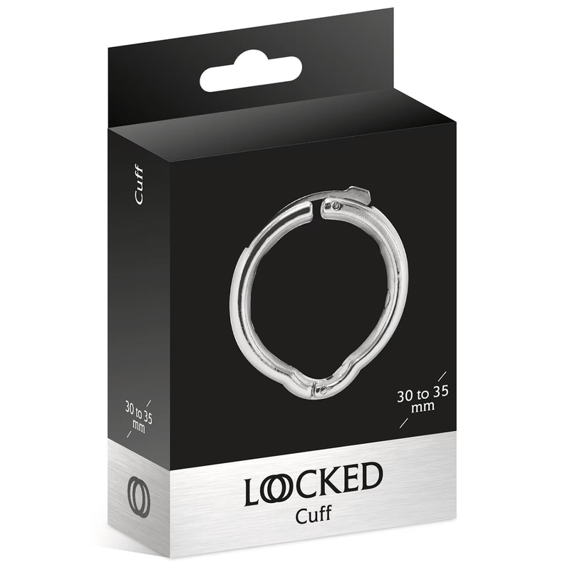 Anneau Réglable en Acier inox - Cuff Locked | Stimulation Magnétique & Plaisir Prolongé Locked Sensations plus