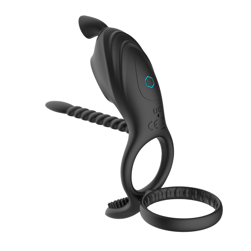 Anneau Vibrant Double -  Men’s Power Ring | Puissance, Contrôle & Plaisir Secwell Sensations plus