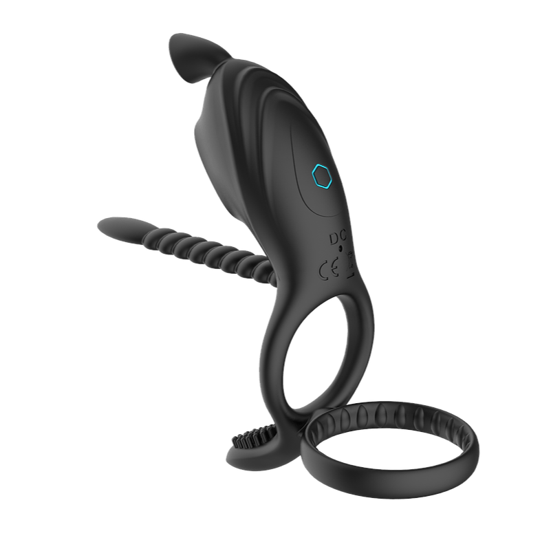 Anneau Vibrant Double -  Men’s Power Ring | Puissance, Contrôle & Plaisir Secwell Sensations plus