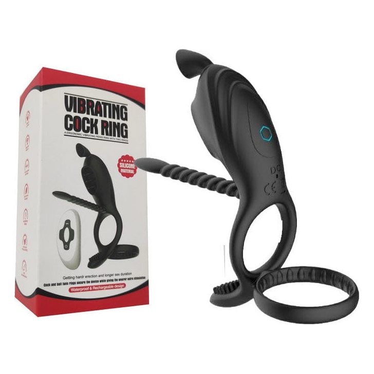 Anneau Vibrant Double -  Men’s Power Ring | Puissance, Contrôle & Plaisir Secwell Sensations plus