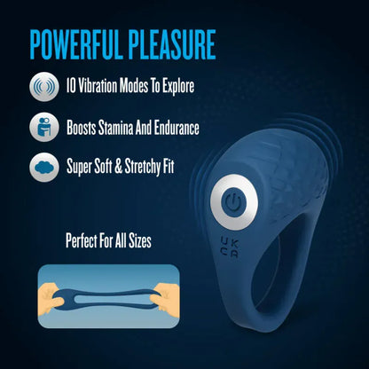Anneau Vibrant - Performance Plus Flex Pro | Érections Fermes & Stimulation Clitoridienne Blush Novelties Sensations plus