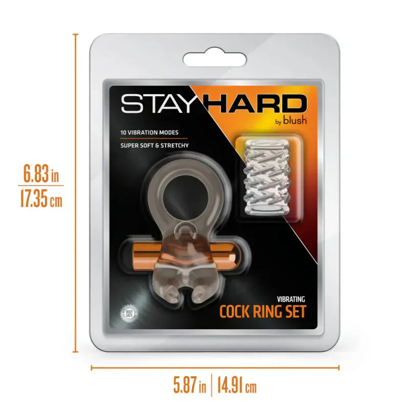 Anneau Vibrant Rechargeable - Stay Hard | Forme de Taureau Blush Novelties Sensations plus