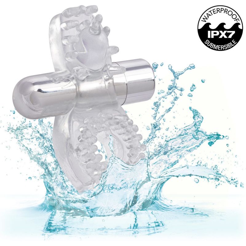 Anneau Vibrant Rechargeable – Wireless Passion | Double Stimulation CalExotics Sensations plus