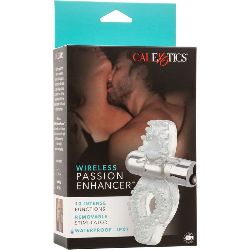 Anneau Vibrant Rechargeable – Wireless Passion | Double Stimulation CalExotics Sensations plus
