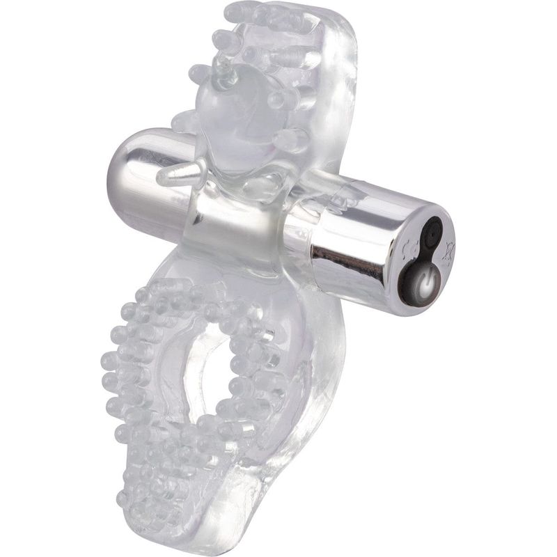 Anneau Vibrant Rechargeable – Wireless Passion | Double Stimulation CalExotics Sensations plus