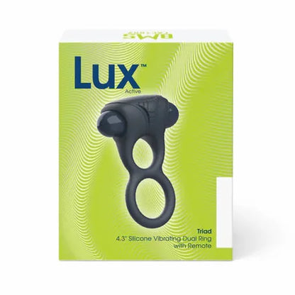 Anneau Vibrant - Triad PowerBullet Lux Active | 7 modes à Distance & Double Stimulation Power Bullet Sensations plus