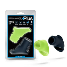 Anneaux Cockslings - Performance Plus Flare |  2 Anneaux en Silicone Dont 1 Phosphorescent Performance Plus Sensations plus